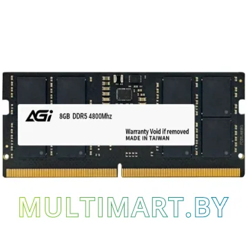 Оперативная память AGI SD238 8GB DDR5 SODIMM PC5-38400 (AGI480008SD238)